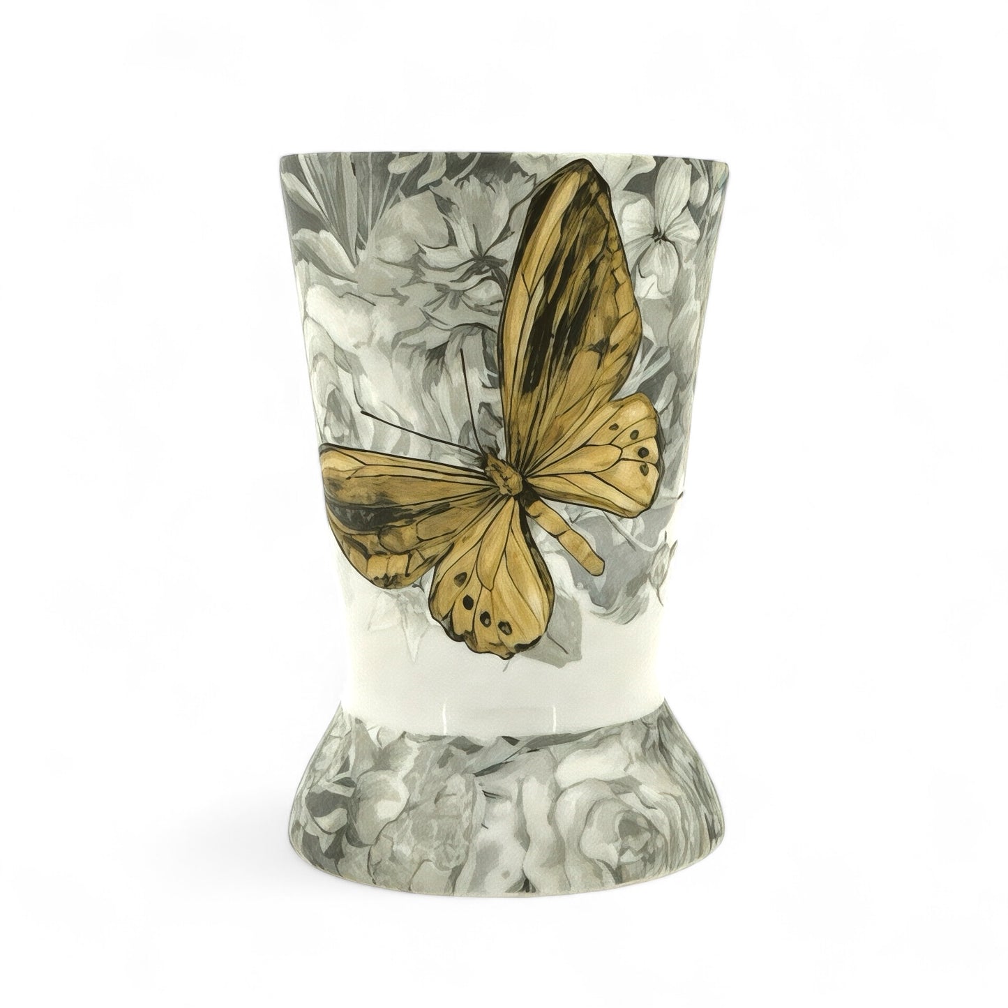 Elegant Butterfly-Design Incense Burner with Gold Interior - Mawaeen