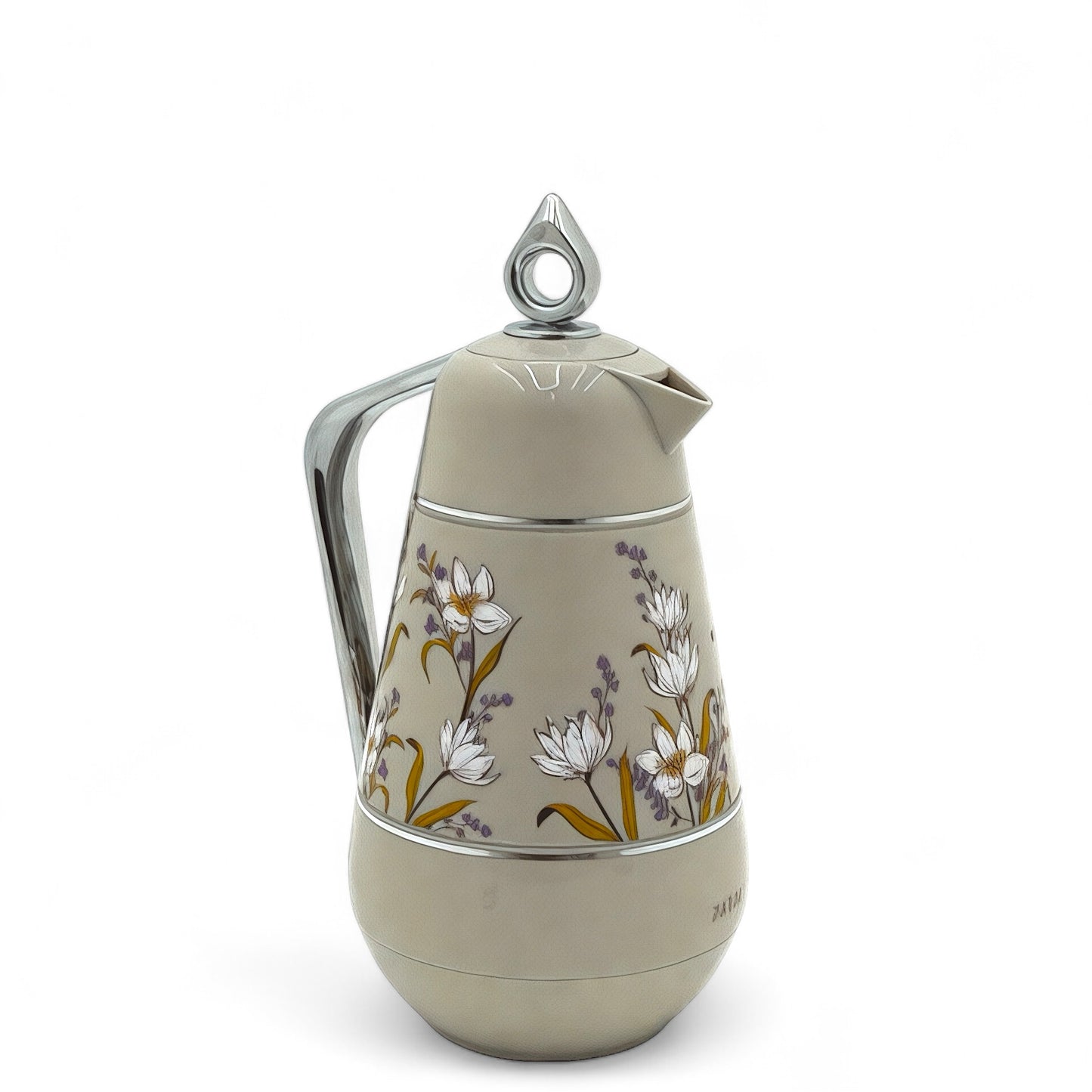 Elegant Floral Insulated Flask - Mawaeen