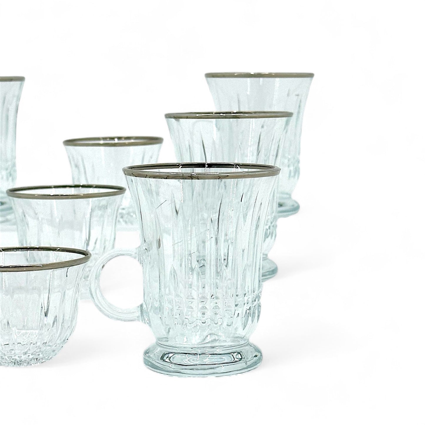 Vintage-Inspired Glass Tea Set