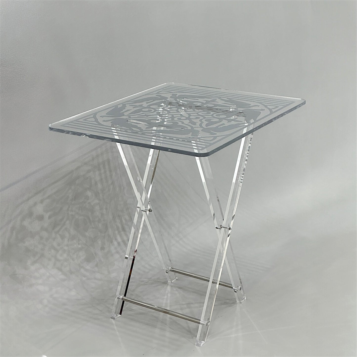 Stylish 4-Piece Acrylic Table Set