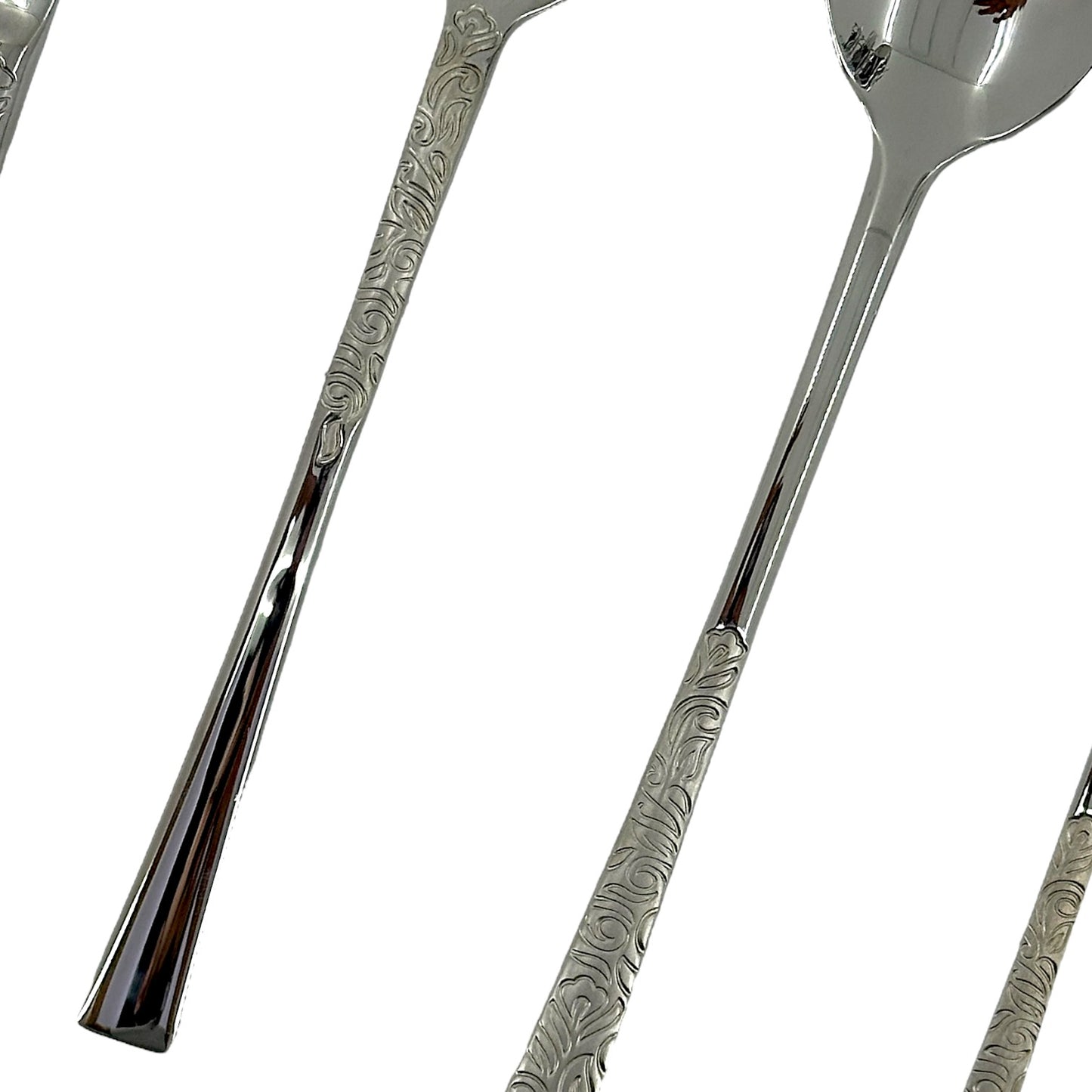 Elegant Cutlery Set with Stand