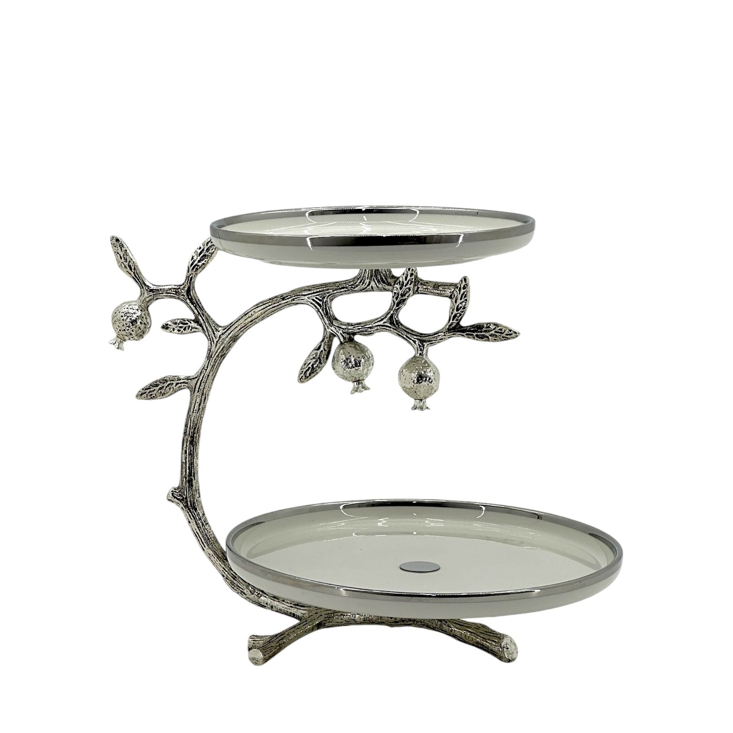 2-Tier Pomegranate-Themed Cake Stand