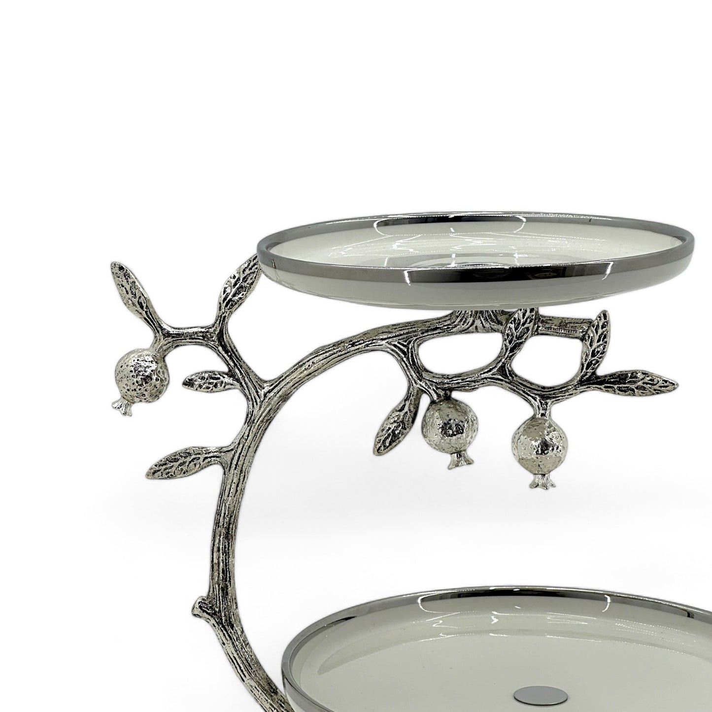2-Tier Pomegranate-Themed Cake Stand