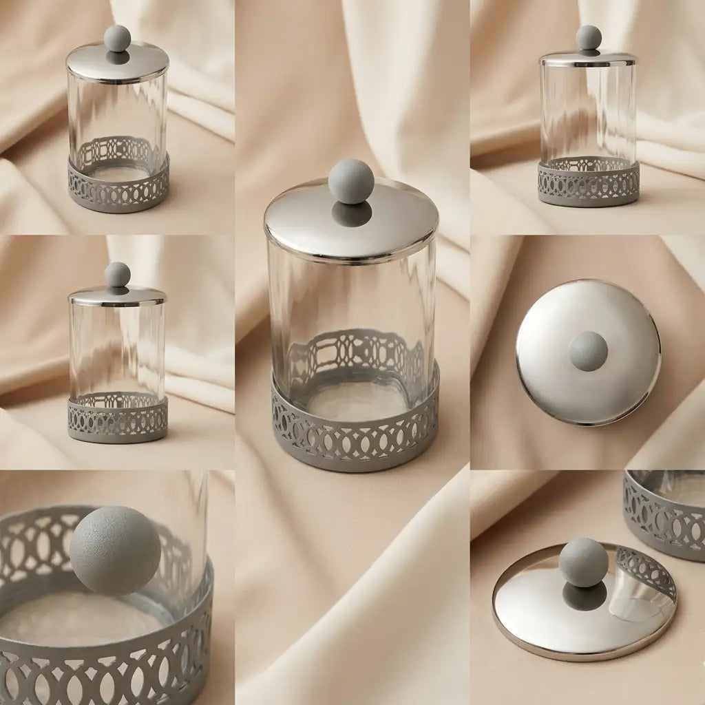 Modern Candy Bowl (L) - Gray