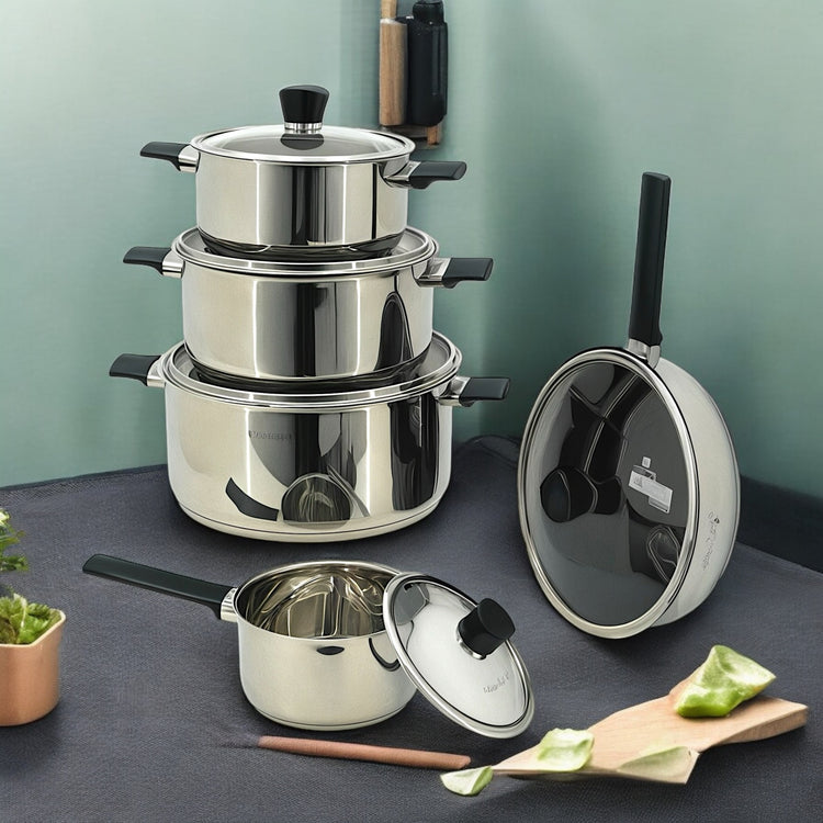 stainless steel pots