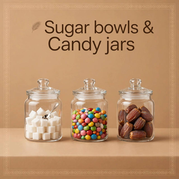 Suger Bowls & Candy Jars