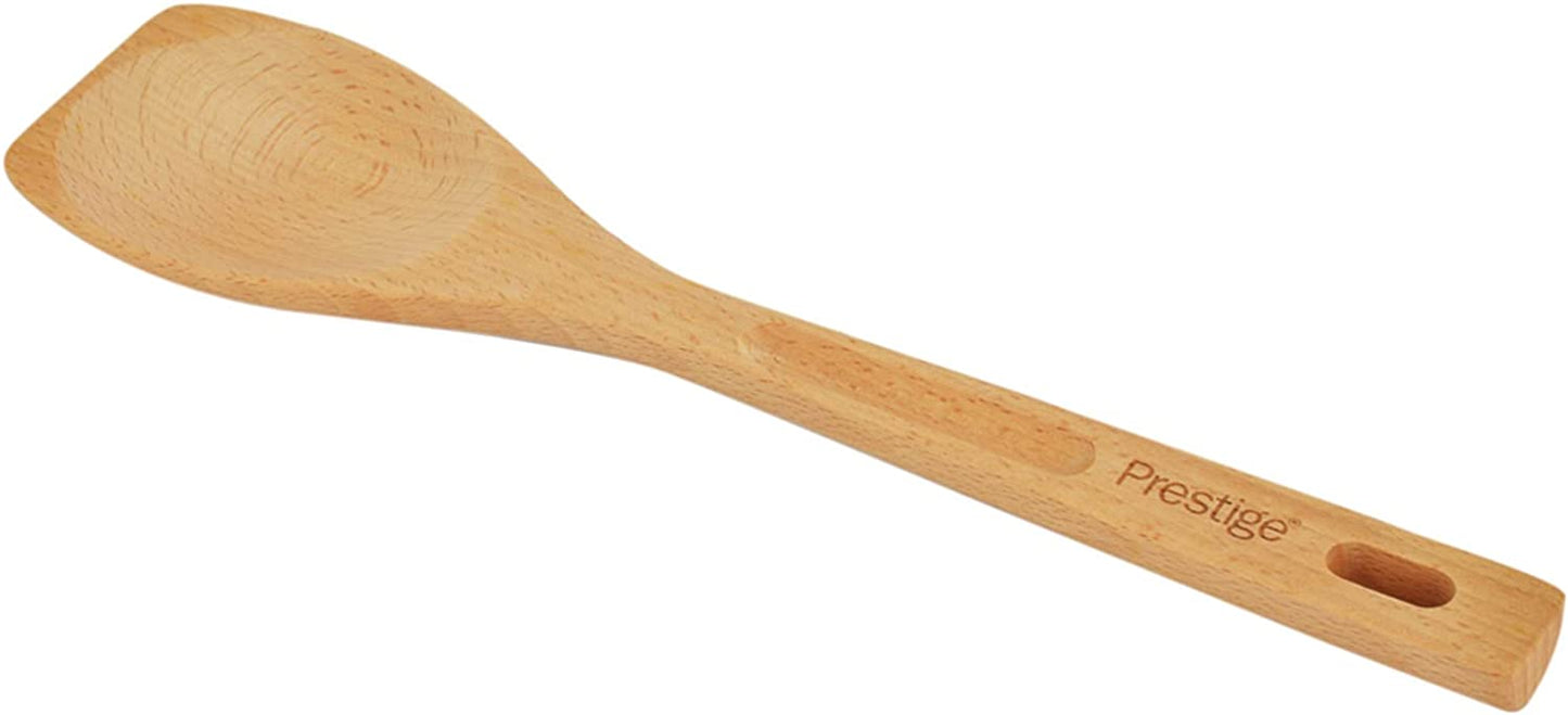 Wooden rice spoon.