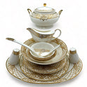 Decorative dinnerware set 45 PC - Mawaeen