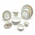 Decorative dinnerware set 47 PC - Mawaeen