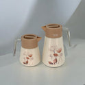 Floral Flask Set with Vacuum Insulation