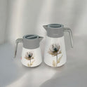 Floral Flask Set with Vacuum Insulation