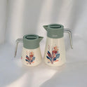 Floral Flask Set with Vacuum Insulation