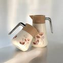 Floral Flask Set with Vacuum Insulation