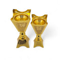 Ornate Golden Incense Burner - Mawaeen