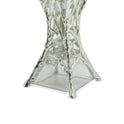 Sleek Silver and Glass Incense Burners Set - Mawaeen
