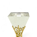 Elegant Gold and Silver Incense Burners Set - Mawaeen