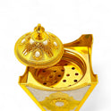 Opulent Gold-Trimmed Incense Burner - Mawaeen