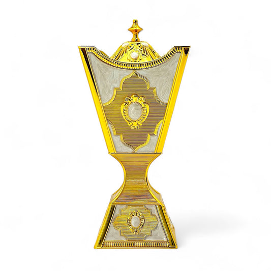 Opulent Gold-Trimmed Incense Burner