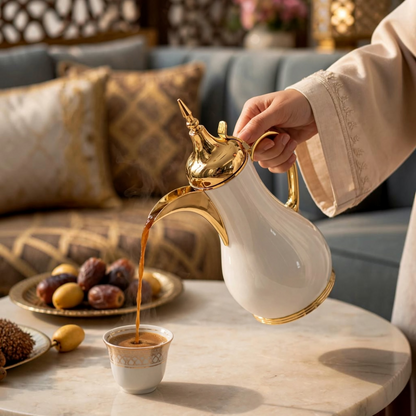 طقم قوارير من الذهب الأبيض nadt-whg