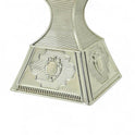 Opulent silver-Trimmed Incense Burner - Mawaeen