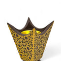 Stylish Brown and Yellow Incense Burner - Mawaeen
