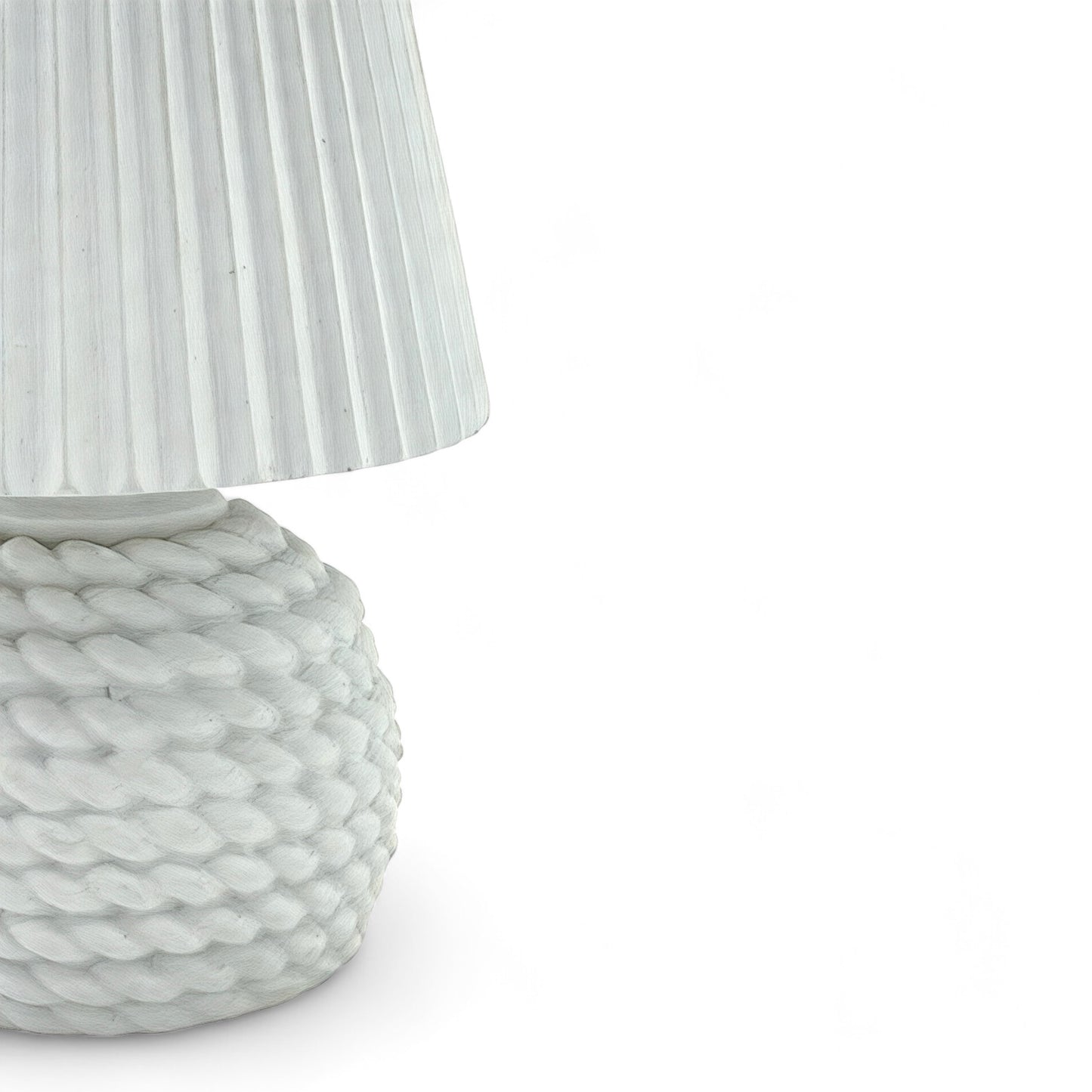 Chic White Rope-Inspired Incense Burner - Mawaeen