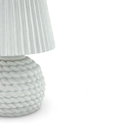 Chic White Rope-Inspired Incense Burner - Mawaeen
