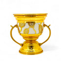Elegant Gold and White Incense Burner - Mawaeen