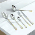 26-Piece Gold-Plated Stainless-Steel Cutlery Set with Caddy