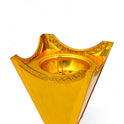 Elegant Trio of Gold Incense Burners - Mawaeen