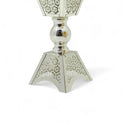 Elegant Silver Floral Burner - Mawaeen