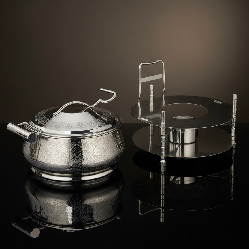 Luxury Stainless Steel Chafing Dish Hydraulic – 5L