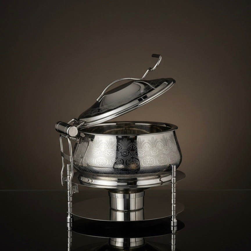 Luxury Stainless Steel Chafing Dish Hydraulic – 5L