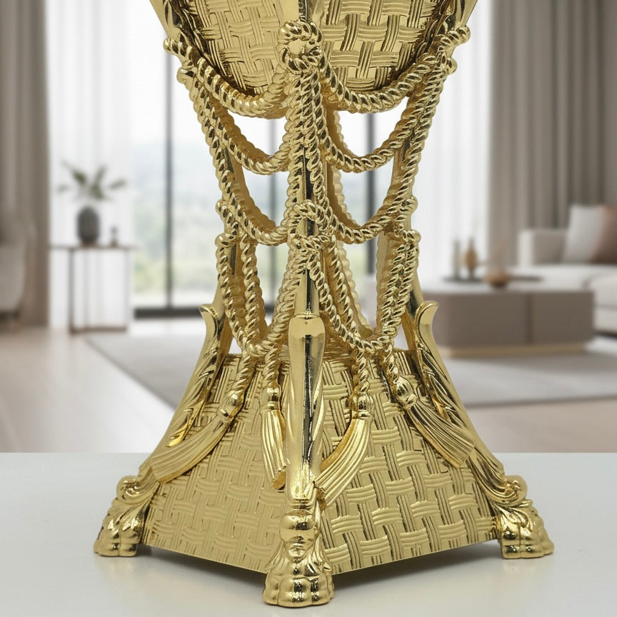 Golden Medium Incense Burner – ( M )