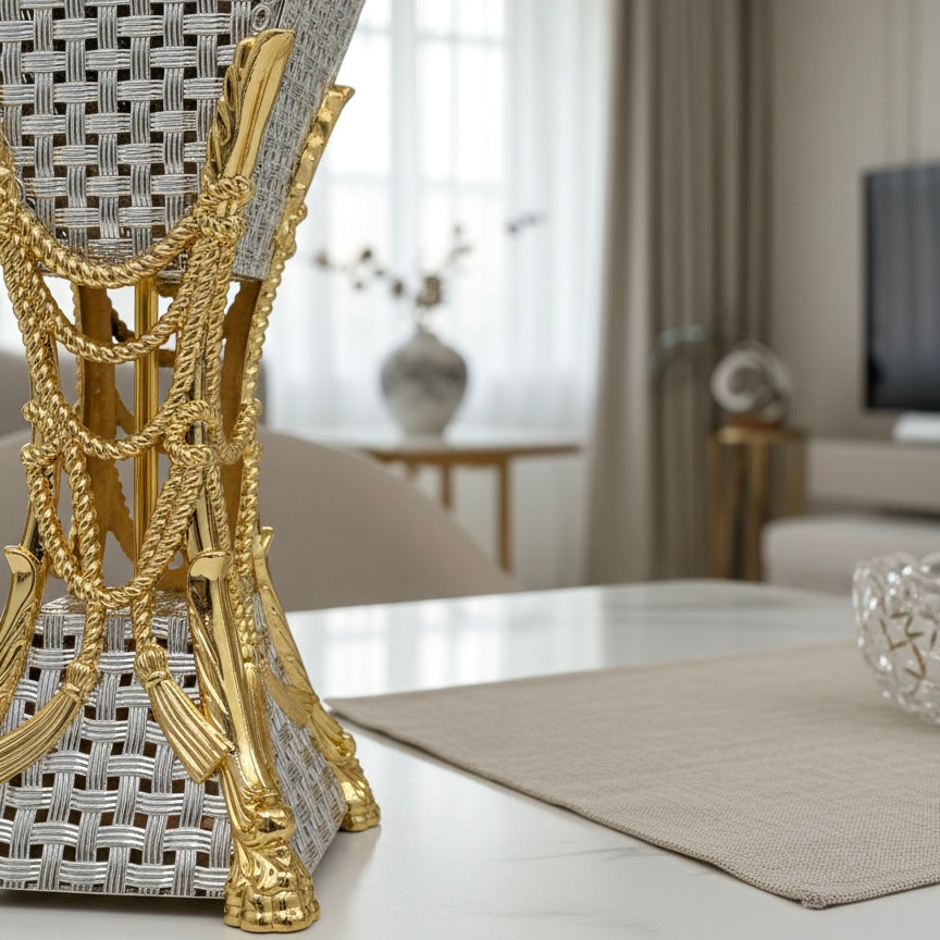 Silver & Gold Large Incense Burner – (L)