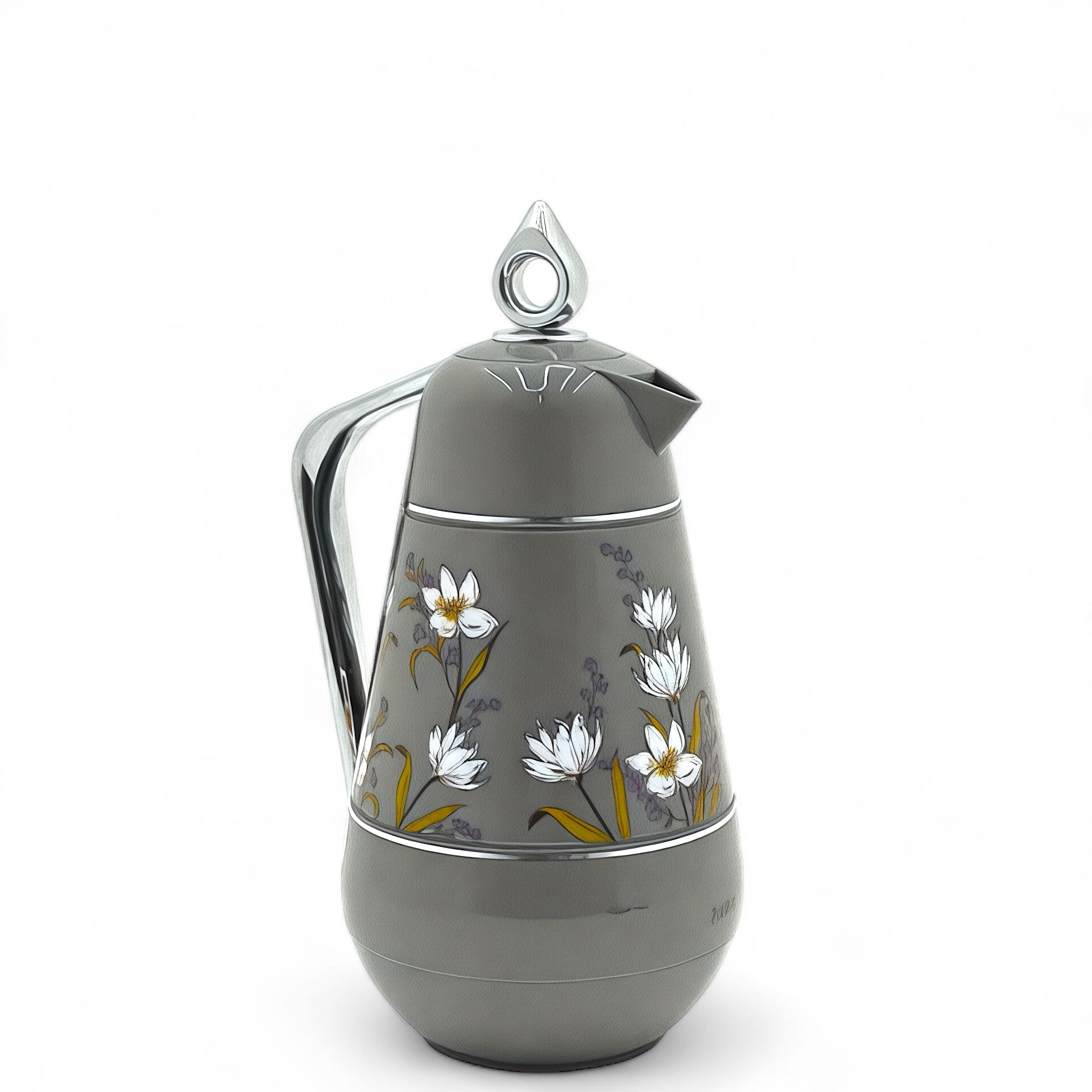 Elegant Floral Insulated Flask - Mawaeen