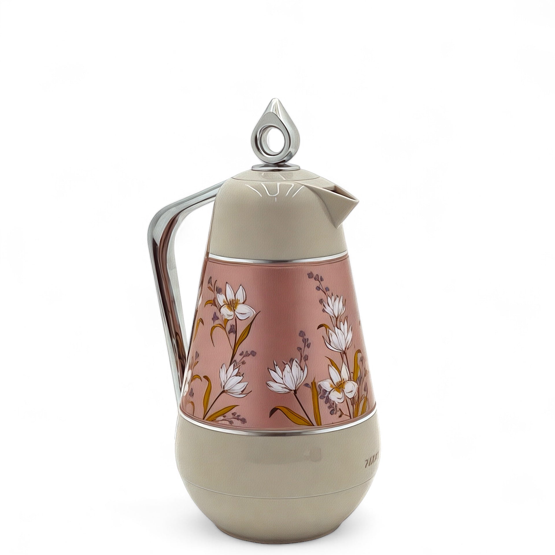 Elegant Floral Insulated Flask - Mawaeen