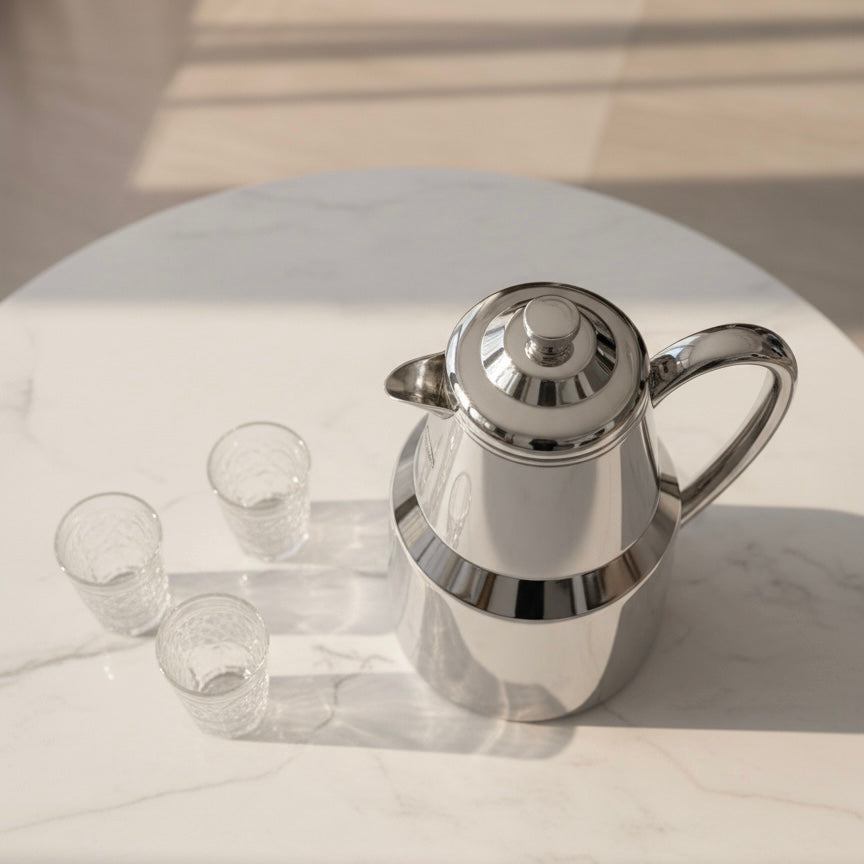 Pilsco Premium Thermal Flask – (Silver, 1.0L)