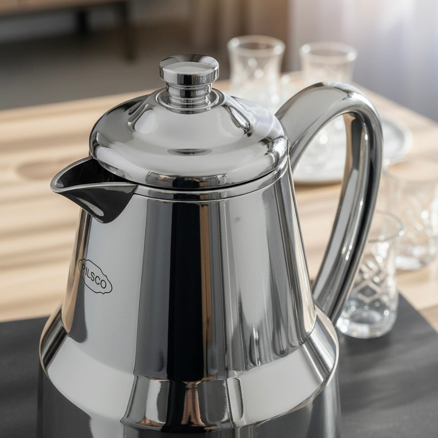 Pilsco Premium Thermal Flask – (Silver, 0.35L)