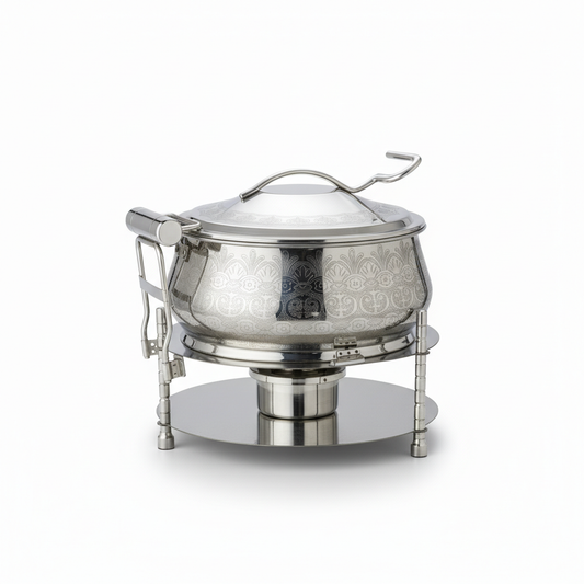 Luxury Stainless Steel Chafing Dish Hydraulic – 7.5L