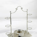 Elegant Arabian Coffee Serving Set - Silver