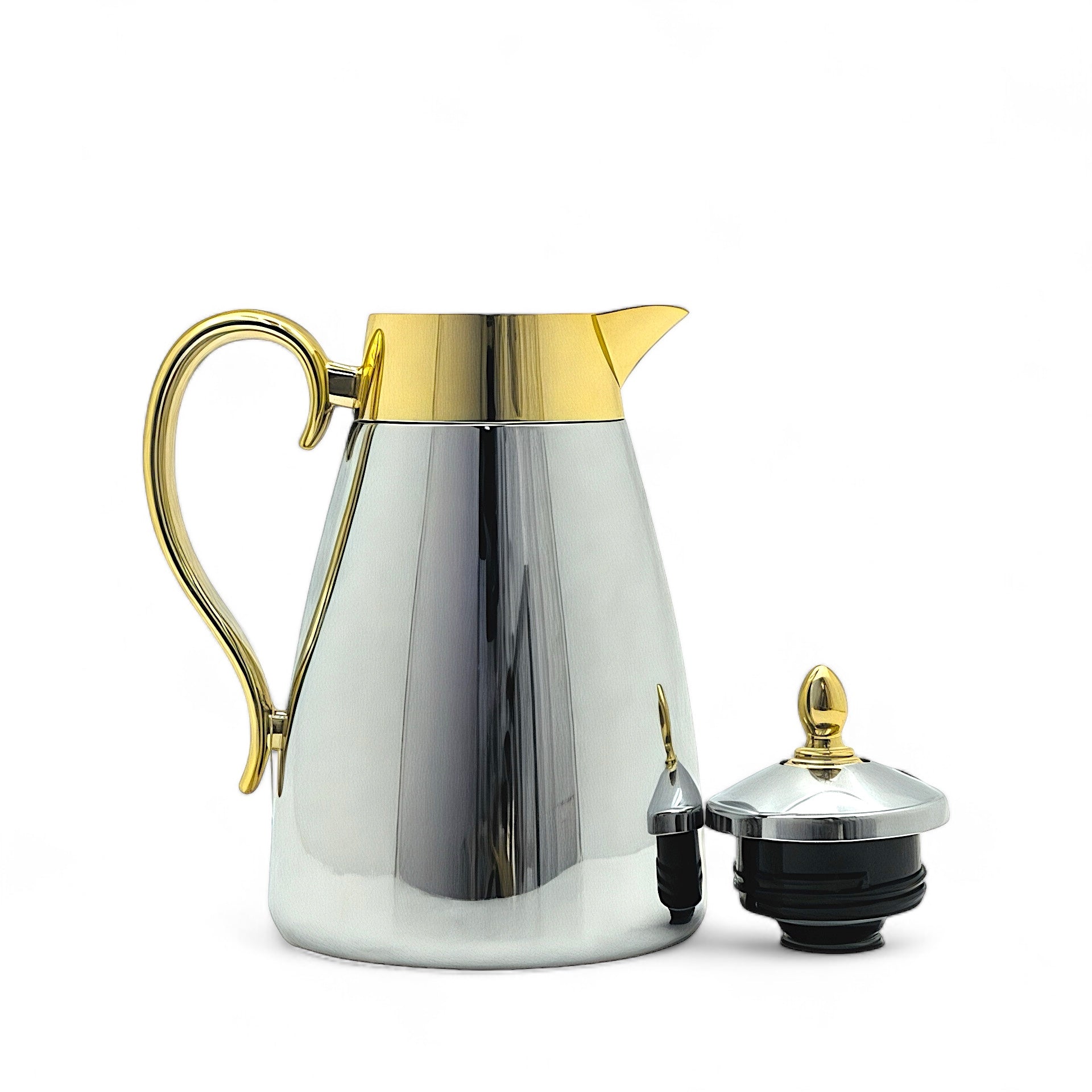 Elegant Metal Coffee & Tea Set