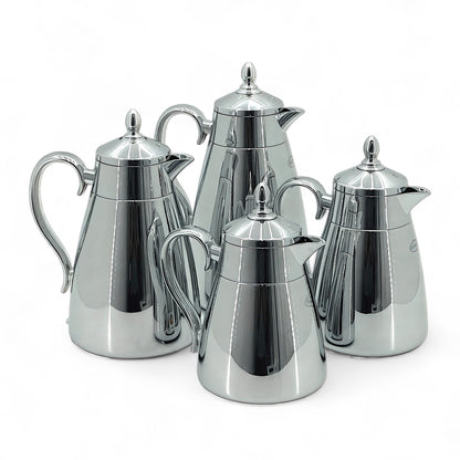 Elegant Metal Coffee & Tea Set