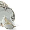 Vintage-Inspired Porcelain Dinnerware Set
