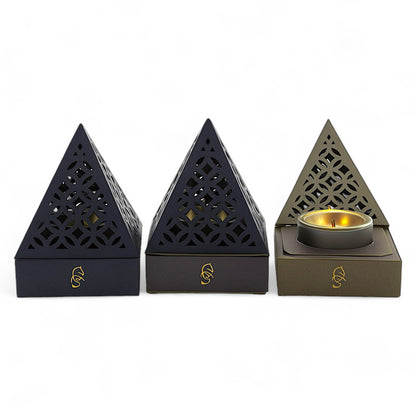 Elegant Geometric Incense Burner