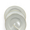 Elegant ceramic food plate set
