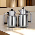 Almarjan Vacuum Flask Set - 0.7L + 1L, For Serving Tea & Coffee