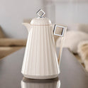 Almarjan Vacuum Flask Set Plastic, 0.7L + 1L For Serving Coffee & Tea