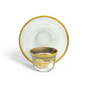 Elegant Golden Floral Tea Set