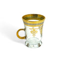 Elegant Golden Floral Tea Set